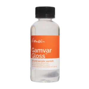 לכה -  Gamblin gamvar varnish Gloss