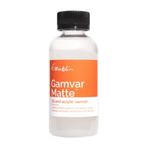 לכה -  Gamblin gamvar varnish Matte
