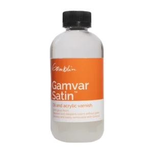 לכה -  Gamblin gamvar varnish Satin