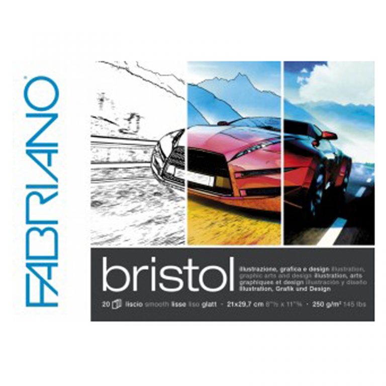בלוק בריסטול חלק 29.7X42