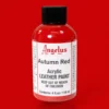 צבע לנעלים 119ml- Angelus Paint - autumn-red-184