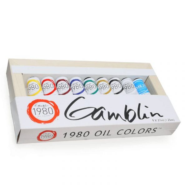 ⁦סט צבעי שמן - GAMBLIN 1980⁩ – תמונה ⁦2⁩