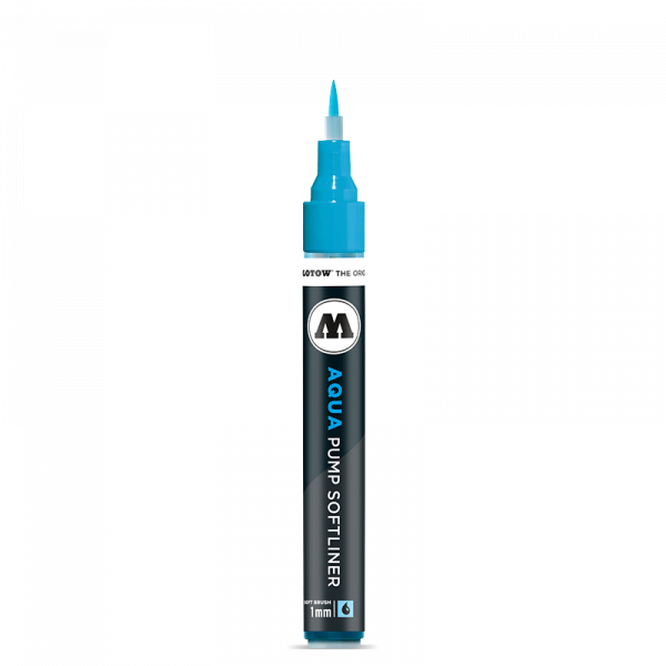 ⁦סט מרקר מכחול סופטליינר – Aqua Pump Softliner  MOLOTOW⁩ – תמונה ⁦2⁩