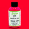 צבע לנעלים פלורסנטי  Angelus Neon Paint 119ML - angelus-neon-jamaican-joy