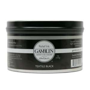 צבע שחור להדפס בלט על בד 300מל — Textile Black Relief Ink